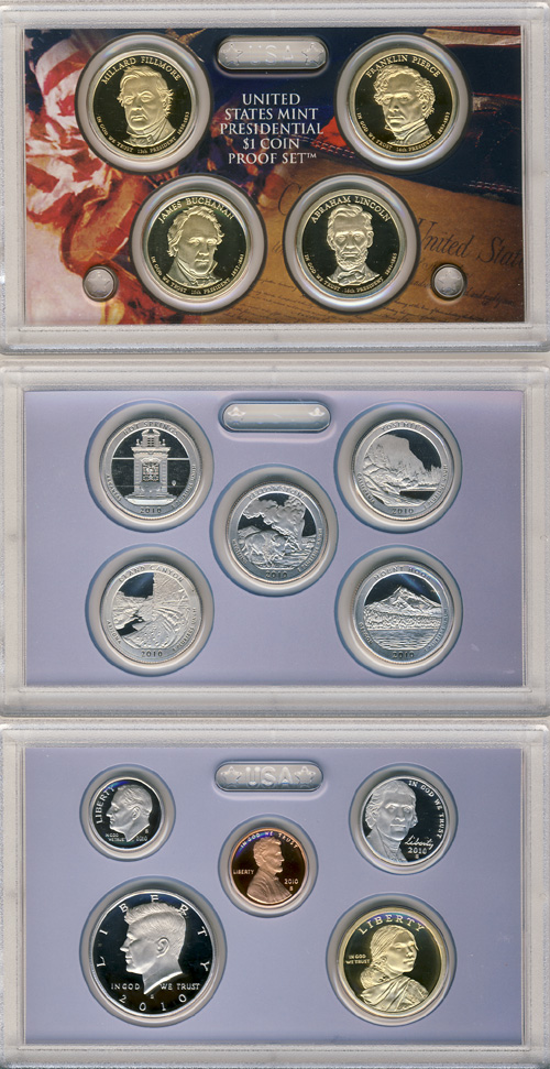 TECHNO PROOF COIN SET 2010、2011-