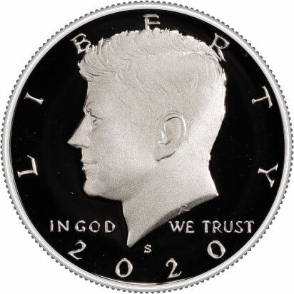 2020-S Silver Proof Kennedy Half Dollar